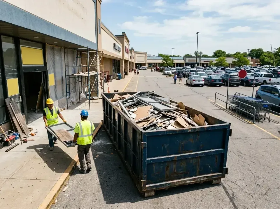 retail-store-renovation-debris-003 — frequently asked questions, Roll-off Dumpster Rentals in Wolfdale, PA